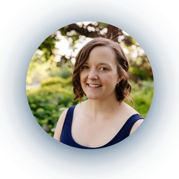 Jess Wroughton, StoryBrand Certified Guide and messaging strategist, smiling outdoors
