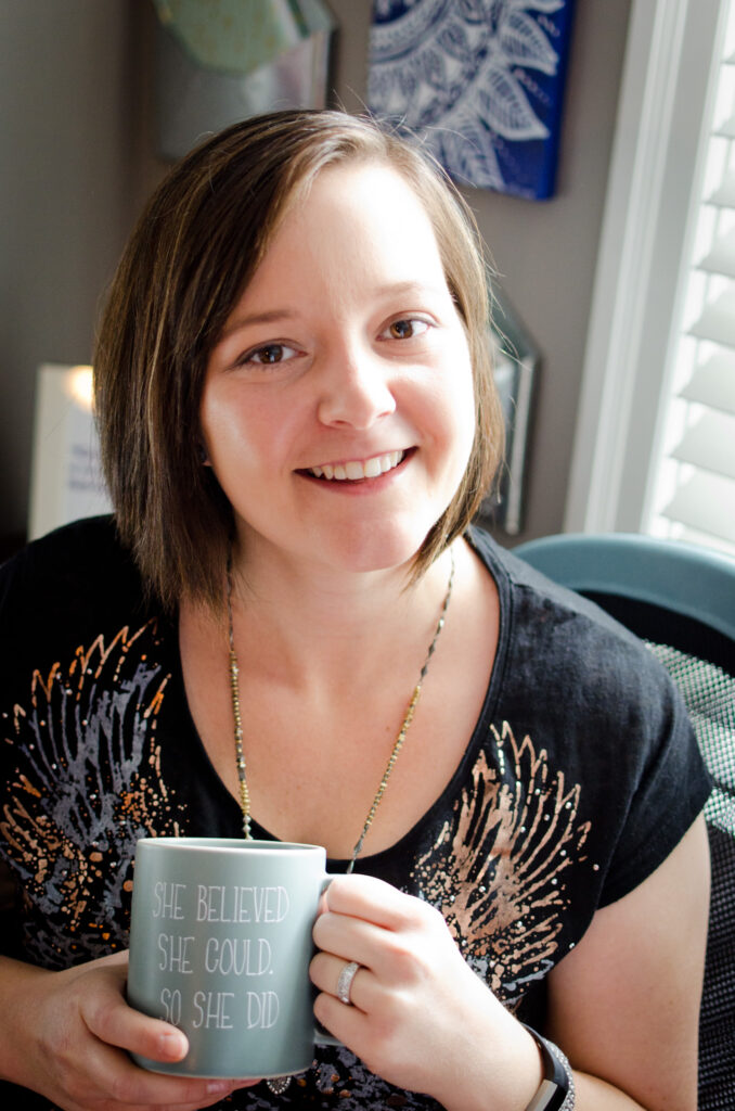 Jess Wroughton, messaging strategist and StoryBrand Guide, smiling.